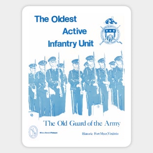 Old Guard recruiting poster Sticker